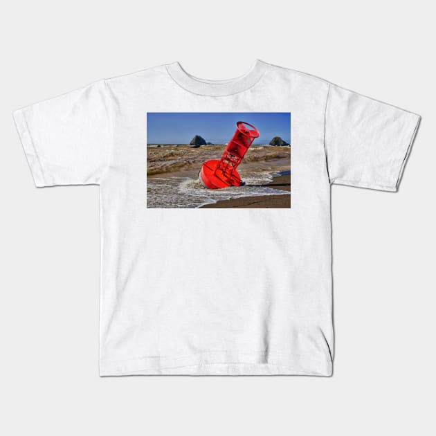 Bell Buoy Kids T-Shirt by photogarry